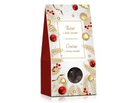 Třešně v hořké čokoládě 150g stříška
