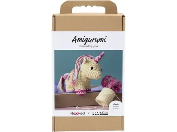 Creativ Company Sada na háčkování Amigurumi jednorožec