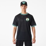 New Era Pánský dres Boston Celtics NBA Oversized Mesh T-Shirt Velikost: L