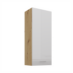 Horní skříňka Artisan 45 G-108 1F Barva korpusu: Dub artisan, Barva dvířek: Cappucino lesk