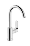 Hansgrohe Rebris S - Umyvadlová baterie s výpustí a otočným výtokem chrom (72536000)