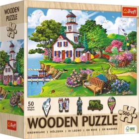 TREFL Dřevěné puzzle Letní ráj