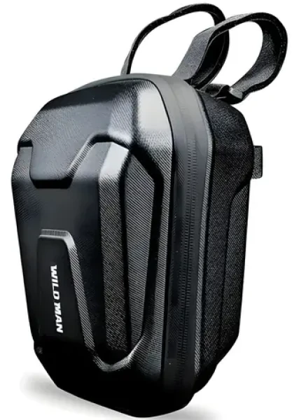 WILDMAN Brašna na rám koloběžky TS9 černá / 2,5 l / Suchý zip / Polyuretan a EVA pěna / 195 x 110 x 230 mm (TS9)