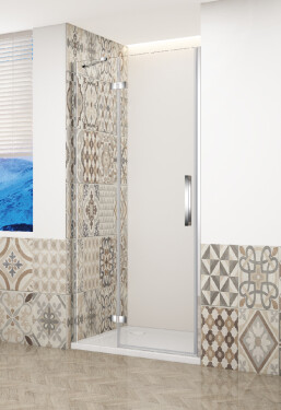 GELCO - TRINITY CHROM dveře do niky levé, 900 čiré sklo, GT1290CL-CH GT1290CL-CH