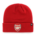 47 Brand Pánská zimní čepice Arsenal FC EPL Raised ’47 CUFF KNIT Red