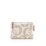 Taštička na zip Reisenthel Case 1 Smiley® teddy chocolate