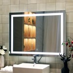 REA - Zrcadlo LED 80x60cm P10407 HOM-02829