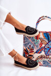 Prolamované Nazouvací dámské espadrilky Černá Meredith 37