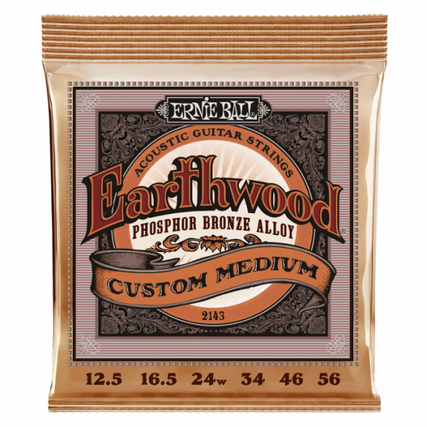 Ernie Ball 2143 Earthwood Custom Medium Phosphor Bronze