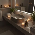 REA - Umyvadlo na desku Nadia 50 Kashmir REA-U9241