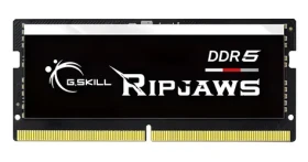G.Skill Ripjaws DDR5 SO-DIMM černá 32GB (1x32GB) 5600MHz / Operační paměť / DDR5 / PC5-44800 / CL40-40-40-89 / 1.1V (F5-5600S4040A32GX1-RS)