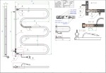 OLSEN SPA - Elektrický sušák otočný - Barva - Černá , Materiál - Komaxit, Rozměr radiátoru - ES 3 - 35 x 865 x 580 mm, Výkon - 83 W OLBES3OCER