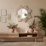 REA - Nástěnné zrcadlo Boho 53CM 322048 HOM-03004