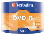 Verbatim DVD-R Matt Silver / Optické médium / 4,7 GB / 16x / 50 ks / vřeteno (43791)