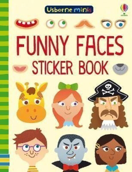 Usborne Minis: Funny Faces Sticker Book - Sam Smith