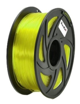 XtendLAN PLA 1,75mm průhledný žlutý 1kg