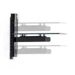 StarTech nástěnná polička pod TV černá / Polička pod TV / nosnost 7 kg / 250x360x217 mm (1B-WALL-MOUNT-SHELF)