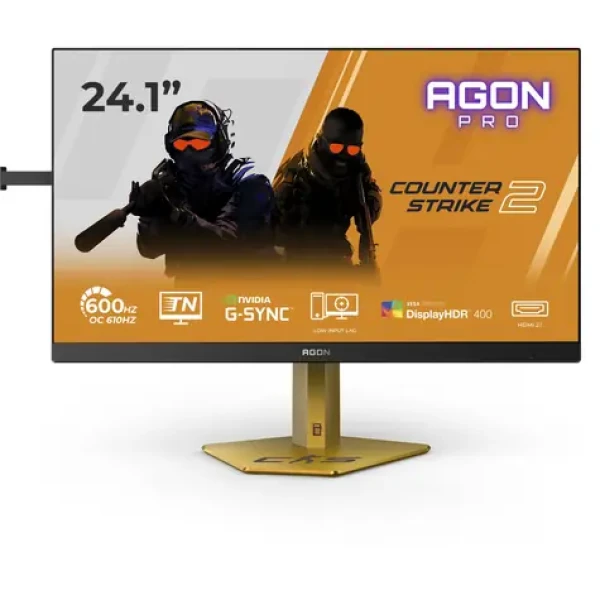 24.1" AOC AGON PRO CS24A černá / TN / 1920x1080 / 16:9 / 0.5ms / 1000:1 / 500cd-m2 / HDMI + DP / VESA (CS24A)