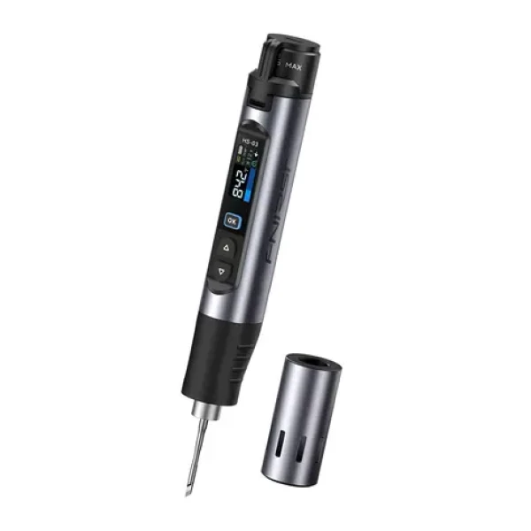 FNIRSI HS-03 Plus / Páječka / Bateriová / USB-C / 100-450 °C / IPS displej (HS-03 Plus)
