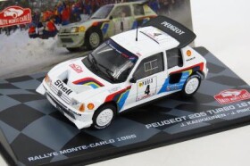 Peugeot 205 Turbo 16 Rally 1986 Altaya deagostini 1:43 F097 NEW08