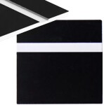 Gravírovací laminát 300 x 200 x 1,3 mm - Černý, bílý