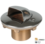 Hugo Lahme vtoková mušle, bronz, vnější závit 1 1/2 , délka 40 mm, pro prefabrikované bazény