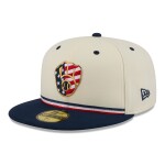 New Era Pánská kšiltovka Milwaukee Brewers MLB 2026 4th of July USA 250 59FIFTY Fitted Velikost: 7 3/8