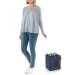 Reisenthel Nákupní taška na lahve Bottlebag Herringbone dark blue