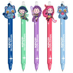 K-pop Demon Hunters gumovací gelové pero s klipem - Pyramid