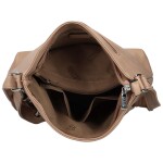 Stylová dámská crossbody kabelka Orniva, taupe