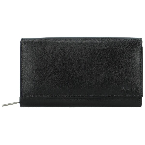 Luxusní dámská kožená peněženka Bellugio Margarett, černá