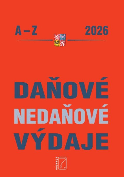 Daňové a nedaňové výdaje 2026 - Martin Děrgel