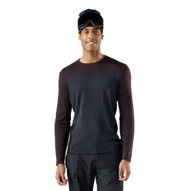 SMARTWOOL Mens Classic Thermal Merino Base Layer, Mink/Charcoal (vzorek) velikost: M
