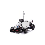Mamido Dětská elektrická motokára BMW Gokart s funkcí driftu bílá