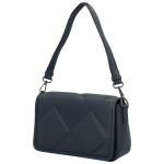 Módní dámská koženková kabelka na rameno Vanya, tmavě modrá