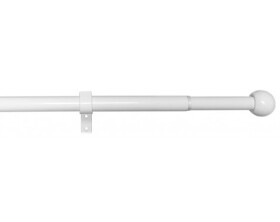 Garnýž Lory 120-230 cm, bílá lesklá