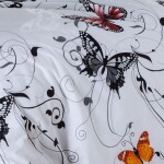 Bavlněné ložní povlečení BUTTERFLY standardní délka