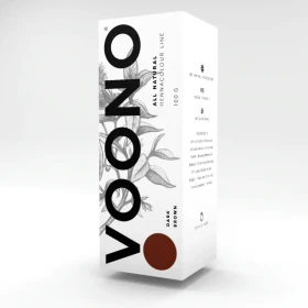 Voono Henna dark brown - přírodní barva na vlasy 100g