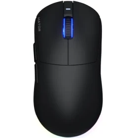 Hator HTM-730 Quasar 3 černá / herní bezdrátová myš / optická / 12000 DPI / 6 tlačítek / 2.4GHz / Bluetooth / USB (HTM-730)