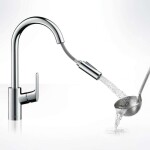 HANSGROHE - Focus M41 Dřezová baterie s výsuvnou sprškou, chrom 31815000