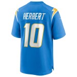 Nike Pánský dres Los Angeles Chargers NFL Justin Herbert #10 Game Powder Blue Velikost: 2XL