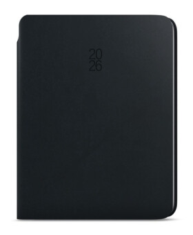 Denní diář 2026 David Softy A5 černá