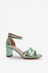 Dámské sandály 24SD98-6768 zelené - Step in style 37