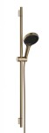 HANSGROHE - Rainfinity Set sprchové hlavice, tyče a hadice, 3 proudy, kartáčovaný bronz 28743140
