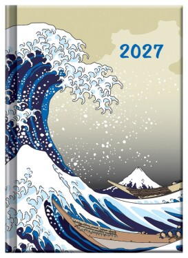 Praktik denní diář 2027 - VLNA (A6)