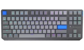 Endorfy Thock V2 TKL Wireless šedá / Herní klávesnice / Bezdrátová / Endorfy Yellow / BT2.4GHz / US layout / 87 kláves (EY5A130)