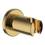 Laufen - Sprchové příslušenství Sprchový držák TwinCurve, lesklá zlatá HF504779463000