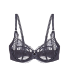 Dámská podprsenka Wild Peony Florale W - GRAY - šedá 00DK - TRIUMPH GRAY 80F