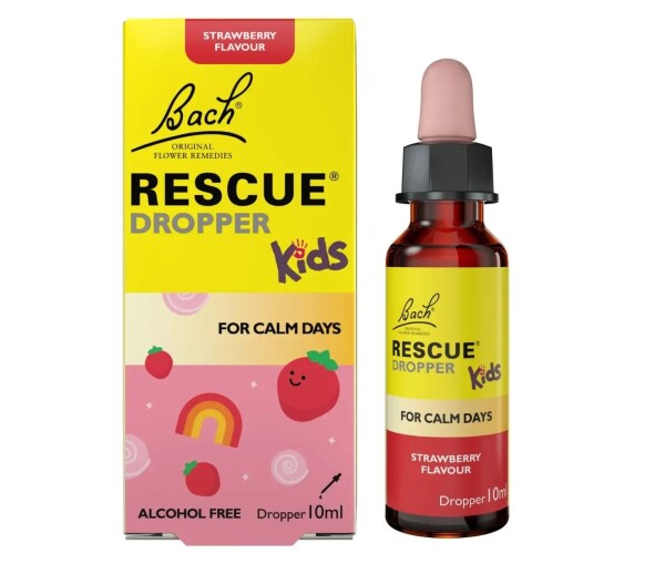 Rescue Kids krizové kapky pro děti 10ml jahoda - Bachovy esence