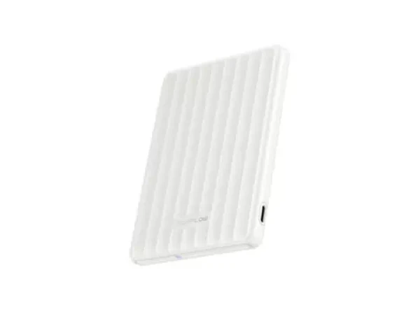 EcoFlow RAPID Magnetic Power Bank 5000mAh bílá / Powerbanka / 20W / USB-C (1ECORAPQI5000-D)